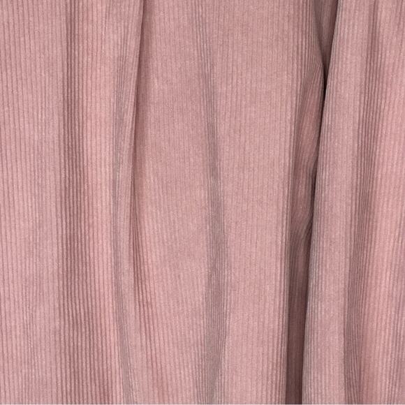 Avec Les Filles Pink Corduroy Trucker Style Cropped Jacket - Picture 10 of 12